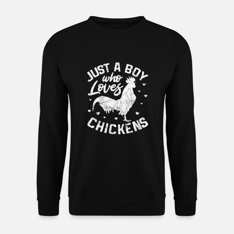 Chicken - Unisex Sweatshirt - black