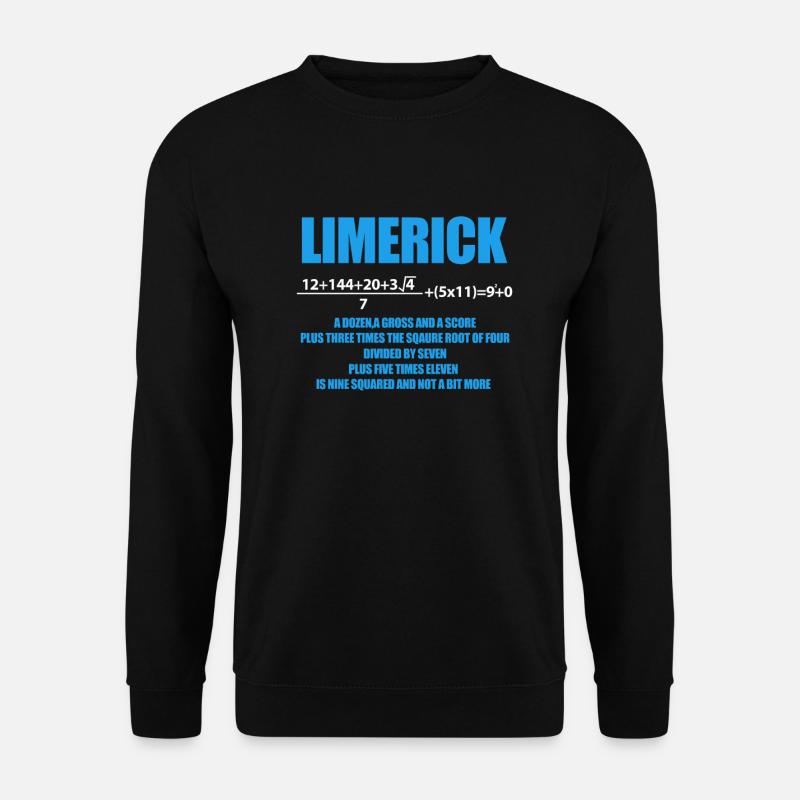 Mathématiques Math Mathématicien Math Professeur Cadeau - Sweat-shirt Unisexe - noir