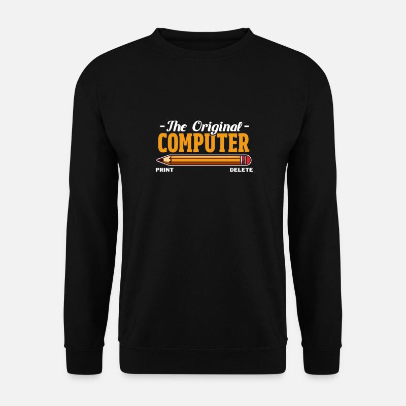 Computer - Unisex Pullover - Schwarz