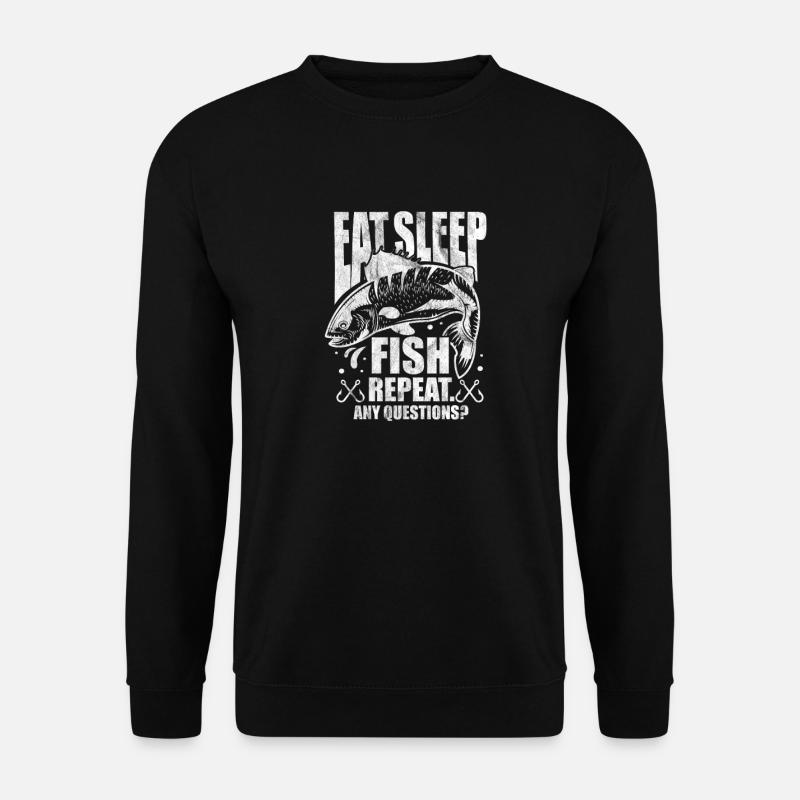Pêcheur - Sweat-shirt Unisexe - noir