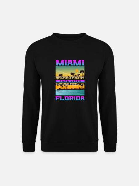 Miami - Sweat-shirt Unisexe - noir