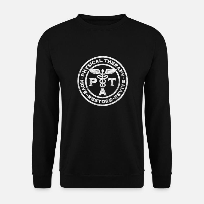 Physiotherapist Physiotherapy Physio Gift - Unisex Sweatshirt - black