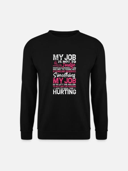 Physiotherapeut Physiotherapie Physio Geschenk - Unisex Pullover - Schwarz