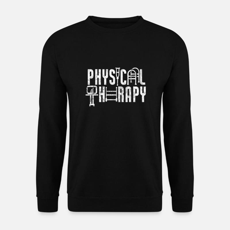 Physiotherapist Physiotherapy Physio Gift - Unisex Sweatshirt - black
