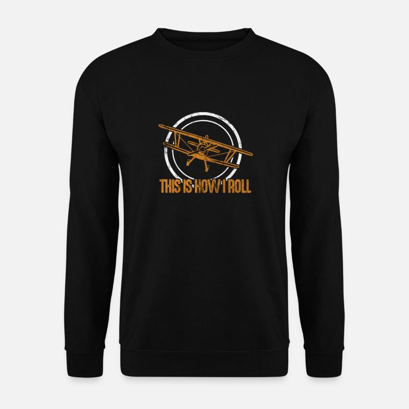 Pilot - Unisex Pullover - Schwarz