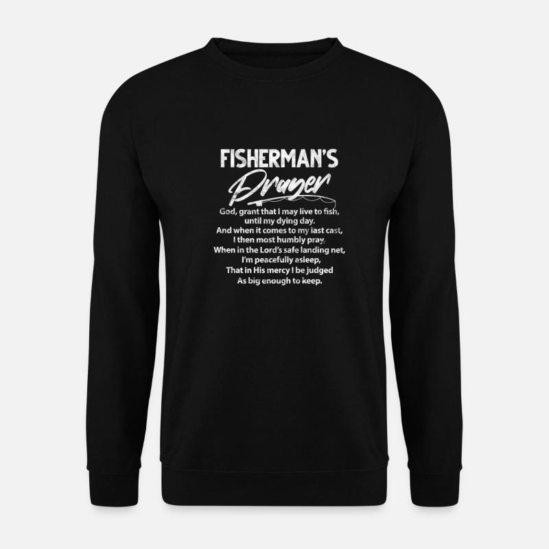 Angler - Unisex Sweatshirt - black