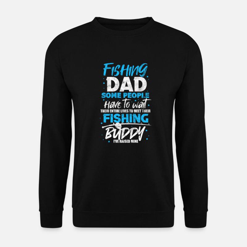 Angler Father - Unisex Sweatshirt - black