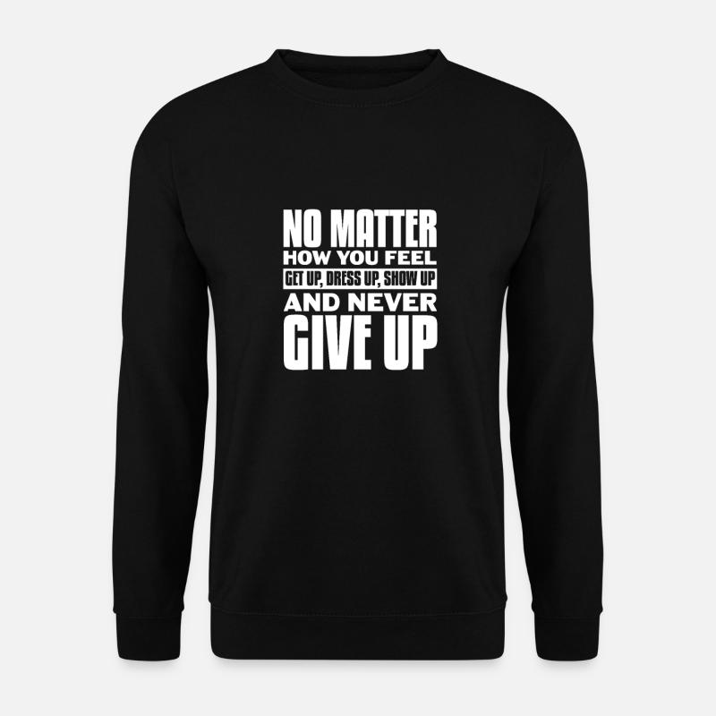 Motivation - Unisex Sweatshirt - black