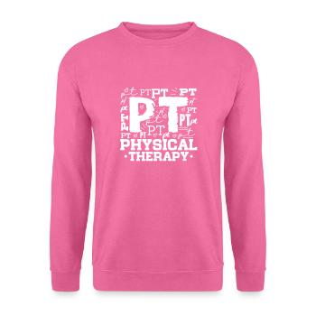 Physiotherapist - Unisex Sweatshirt - pink - Front