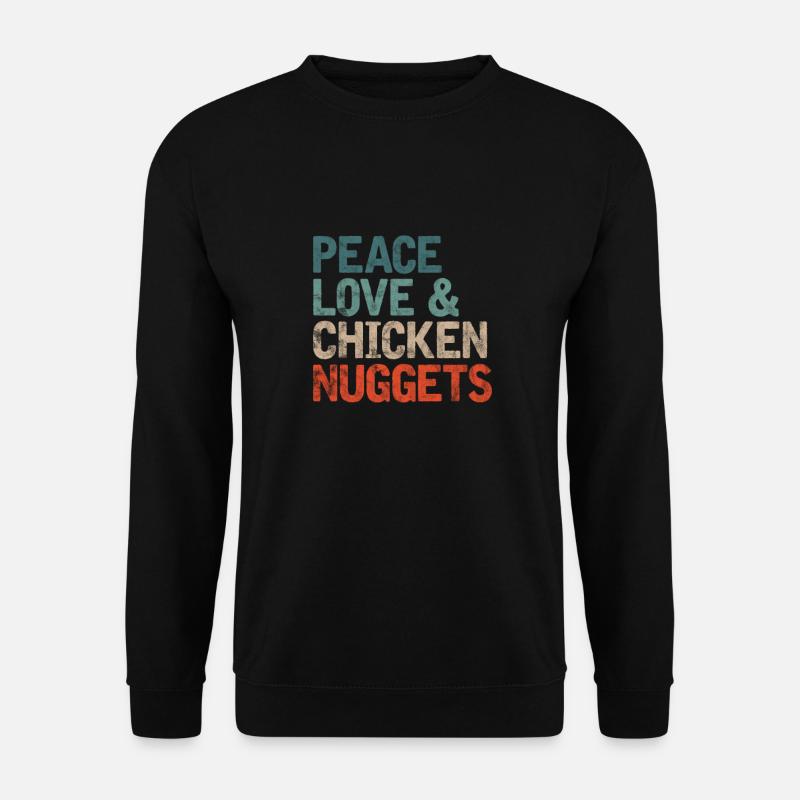 Chicken Nuggets - Unisex Pullover - Schwarz