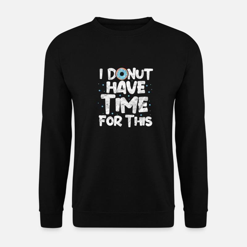 Donut - Unisex Pullover - Schwarz
