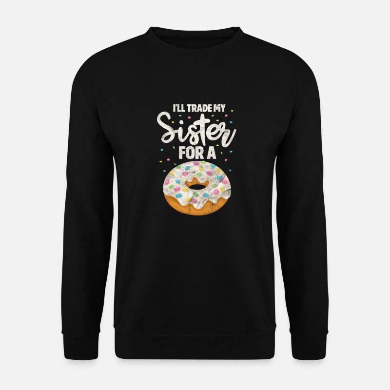 Donut Sister - Unisex Sweatshirt - black