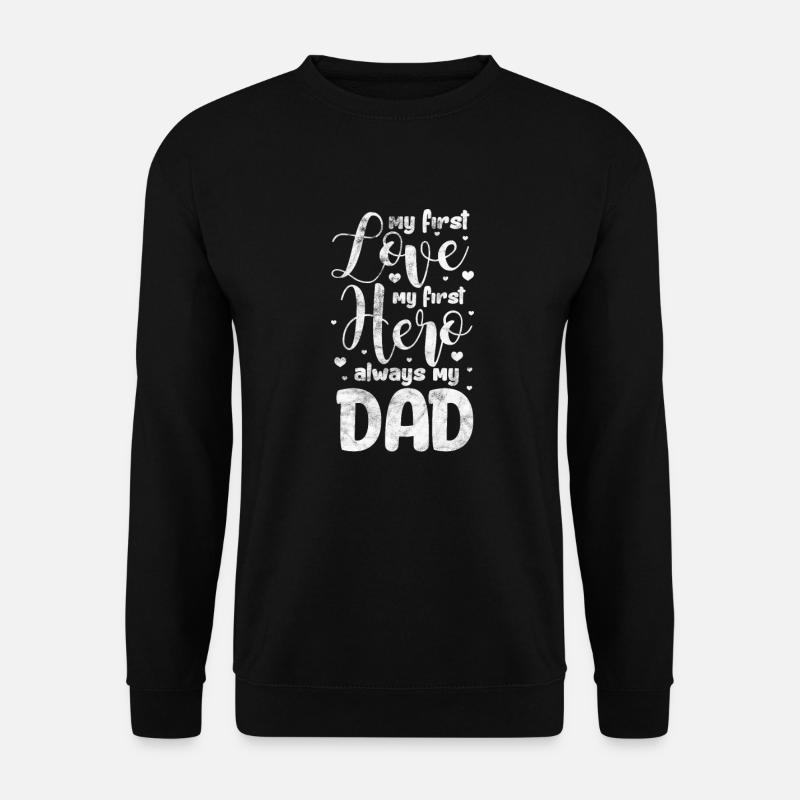 Vater - Unisex Pullover - Schwarz