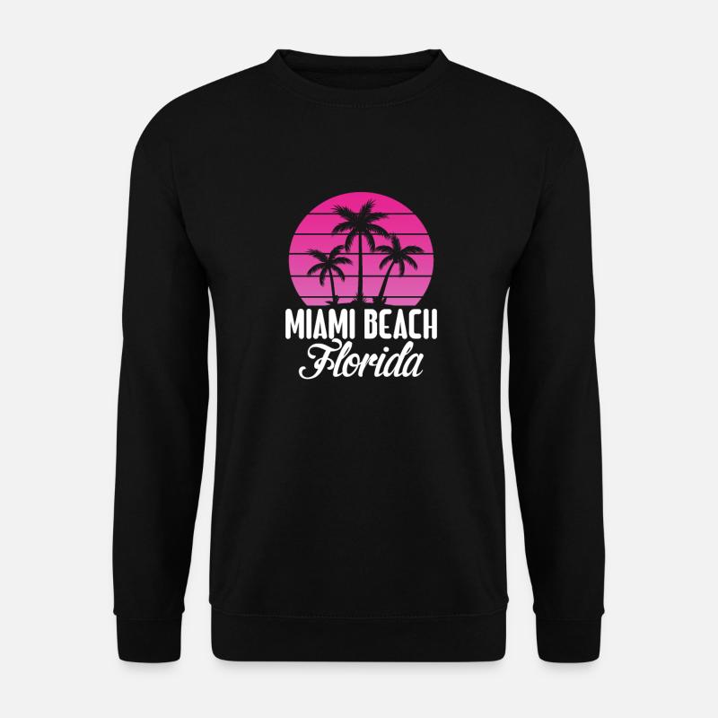 Miami - Sweat-shirt Unisexe - noir