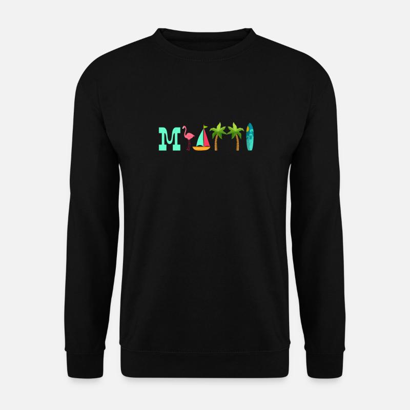 Miami - Unisex Pullover - Schwarz