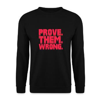 Motivation - Sweat-shirt Unisexe - noir - Devant - Alina (178cm) & Michal (187cm)