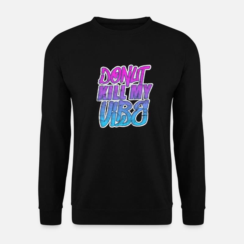 Donut - Unisex Pullover - Schwarz
