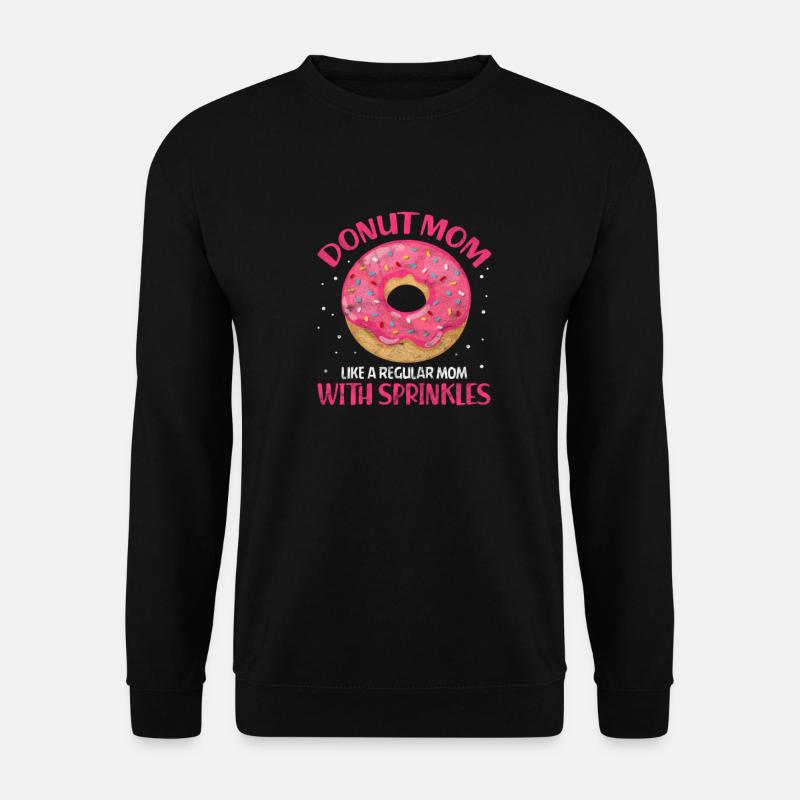 Donut Mutter - Unisex Pullover - Schwarz