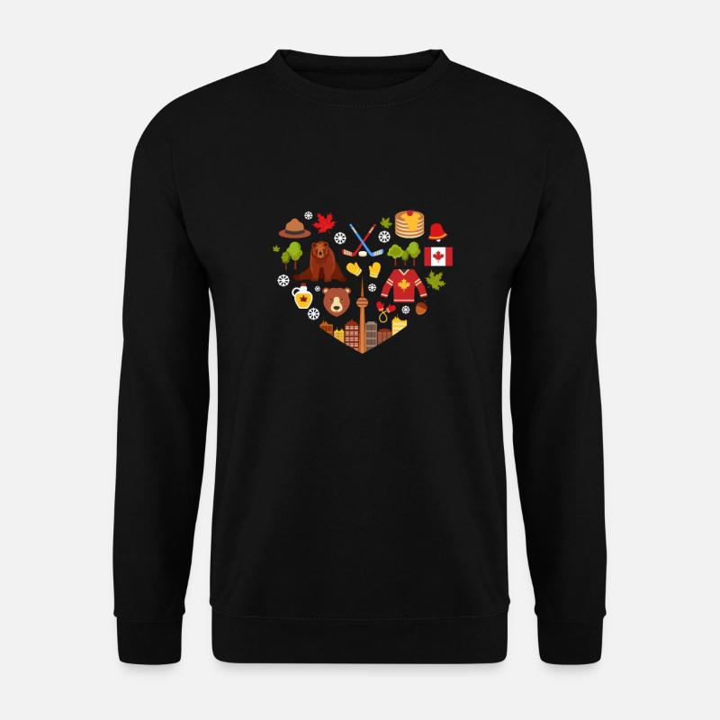Canada - Sweat-shirt Unisexe - noir