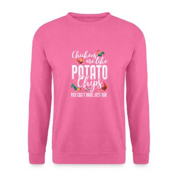 Chicken - Unisex Sweatshirt - pink - Front