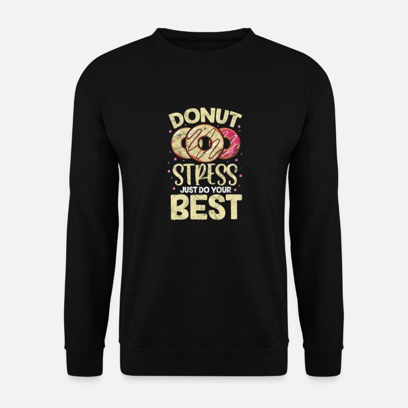 Doughnut - Unisex Sweatshirt - black