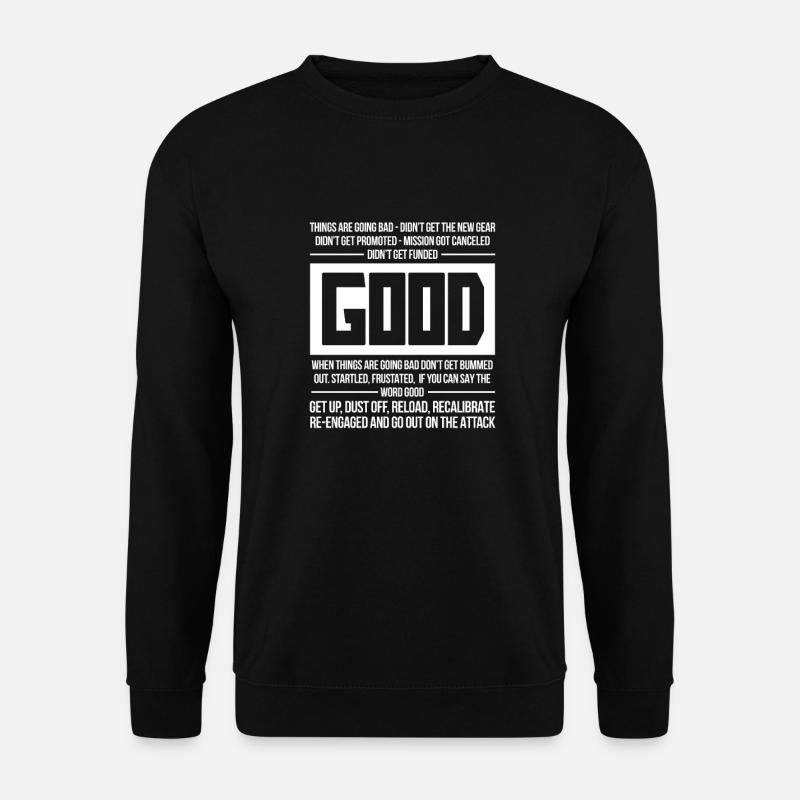 Motivation - Unisex Pullover - Schwarz