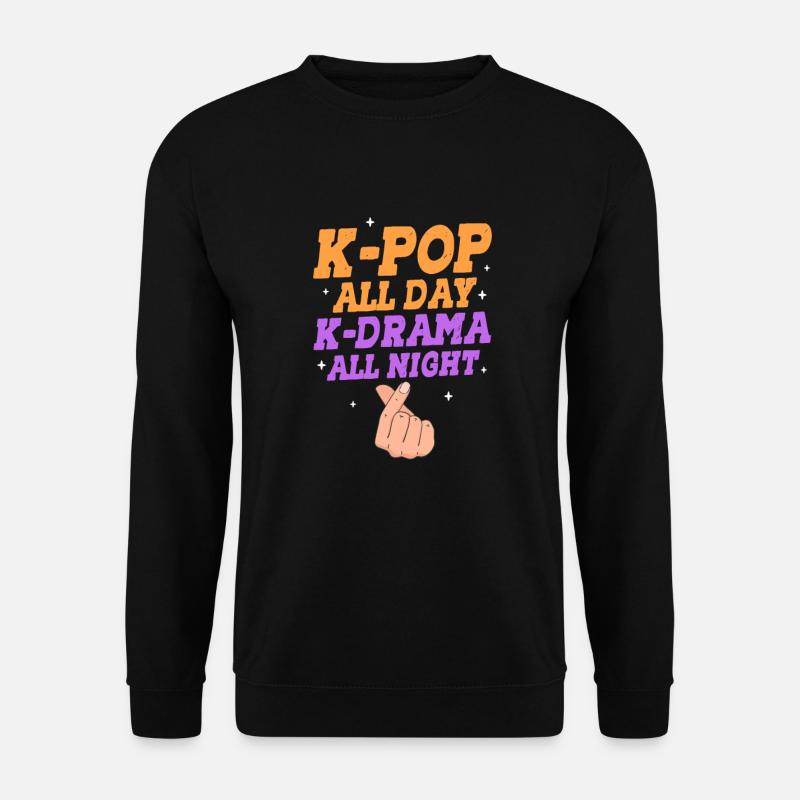 K-Pop - Unisex Pullover - Schwarz