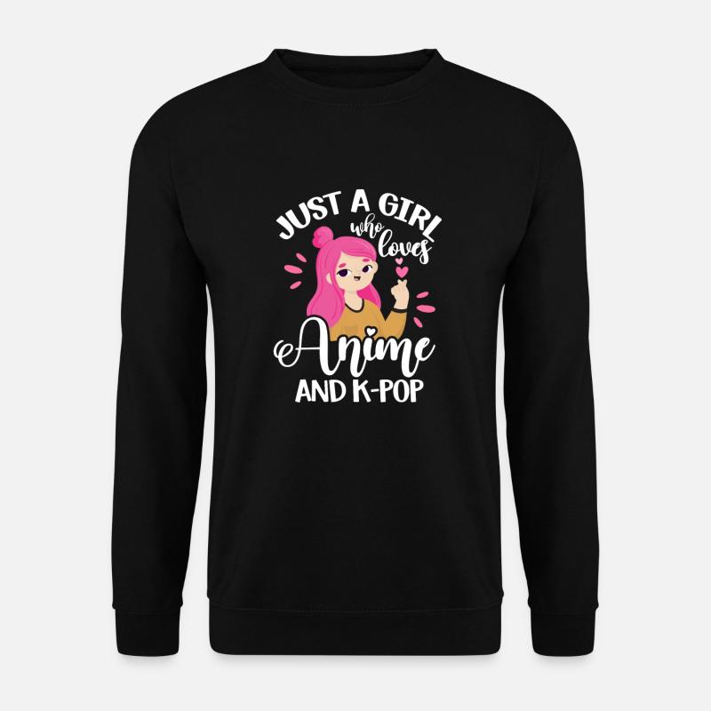 K-Pop Anime - Unisex Sweatshirt - black