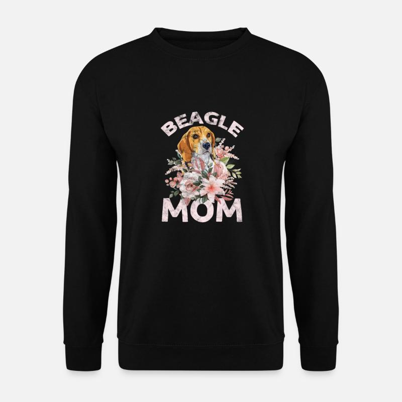 Beagle Mom - Unisex Sweatshirt - black