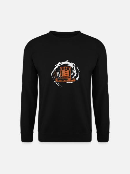 Cigar Whiskey - Unisex Sweatshirt - black