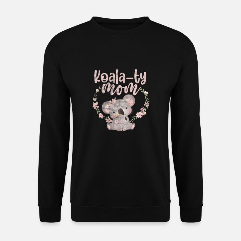 Koala Mother - Unisex Sweatshirt - black