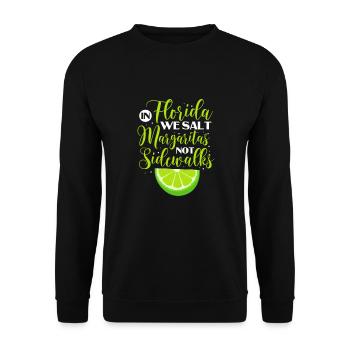 Floride - Sweat-shirt Unisexe - noir - Devant - Alina (178cm) & Michal (187cm)