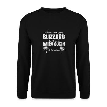 Floride Usa Miami America Cadeau de voyage de vacances - Sweat-shirt Unisexe - noir - Devant - Alina (178cm) & Michal (187cm)