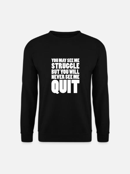 Motivation - Unisex Pullover - Schwarz