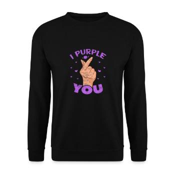 K-Pop Musique Coréenne Pop Corée Kpop Cadeau - Sweat-shirt Unisexe - noir - Devant - Alina (178cm) & Michal (187cm)