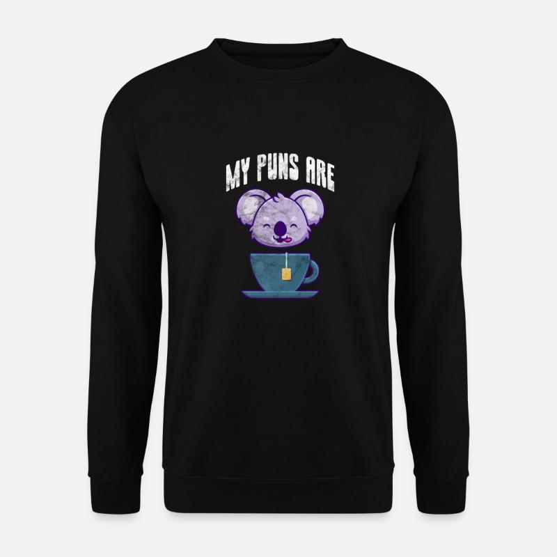 Koala - Unisex Pullover - Schwarz