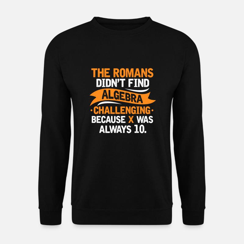 Mathematik - Unisex Pullover - Schwarz