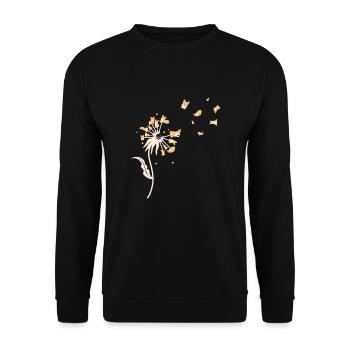 Corgi - Unisex Sweatshirt - black - Front - Alina (178cm) & Michal (187cm)