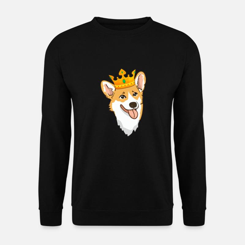 Corgi - Sweat-shirt Unisexe - noir