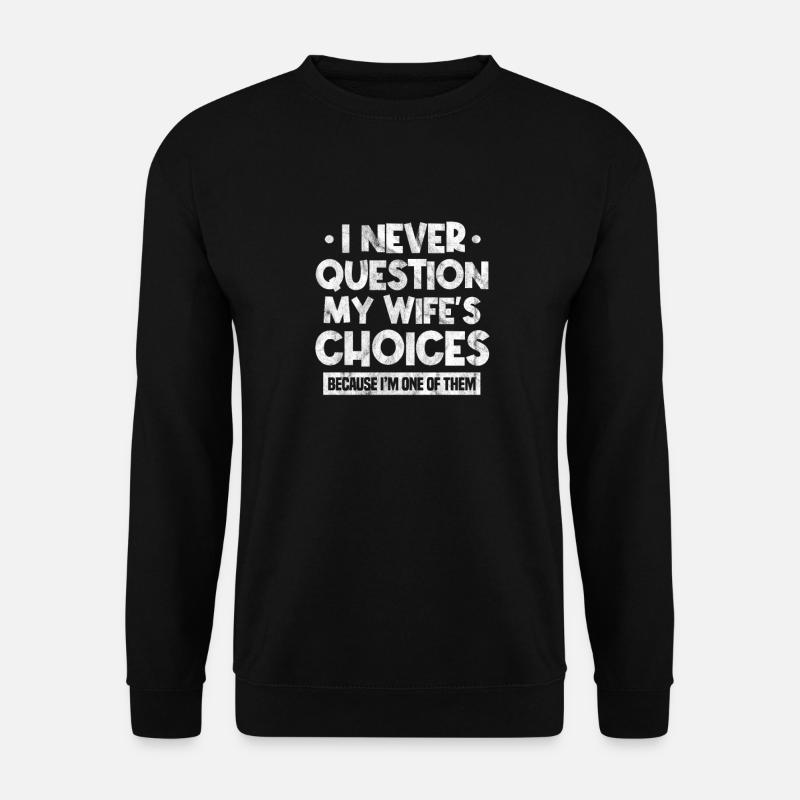 Vater - Unisex Pullover - Schwarz