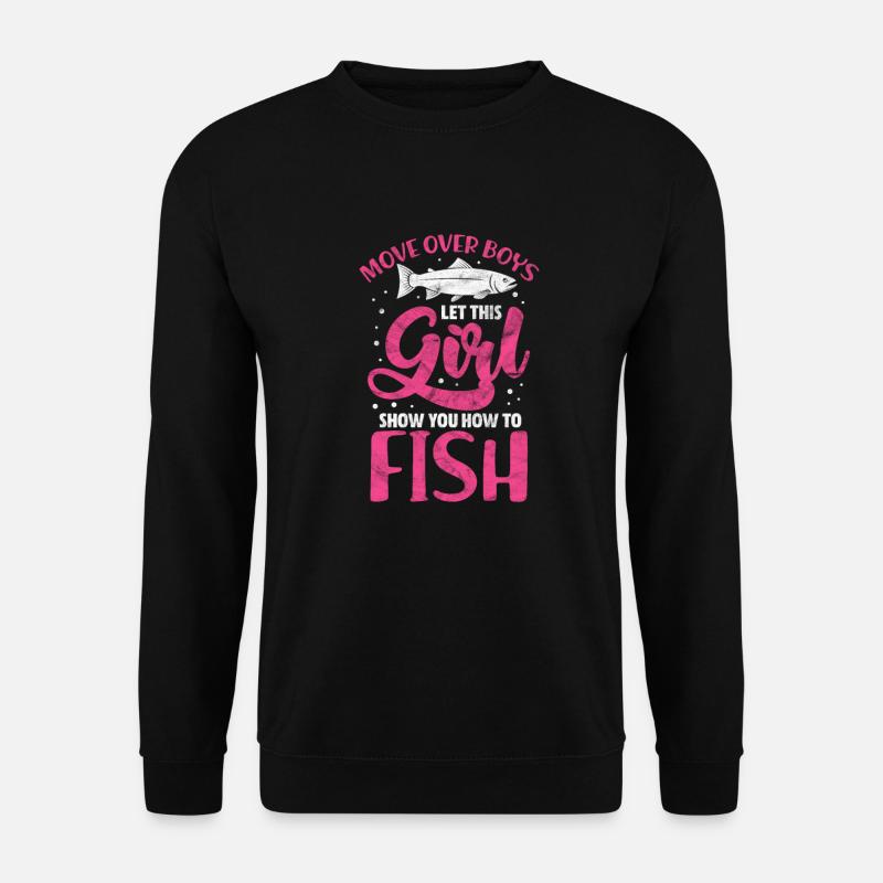 Angler - Unisex Sweatshirt - black