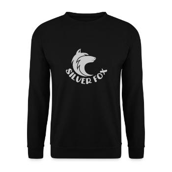 Fox Foxes Fox Forest Animal Forest Animal Gift - Unisex Sweatshirt - black - Front - Alina (178cm) & Michal (187cm)
