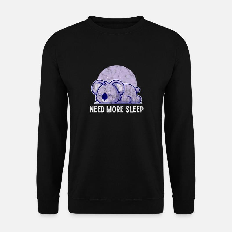 Koala - Unisex Pullover - Schwarz