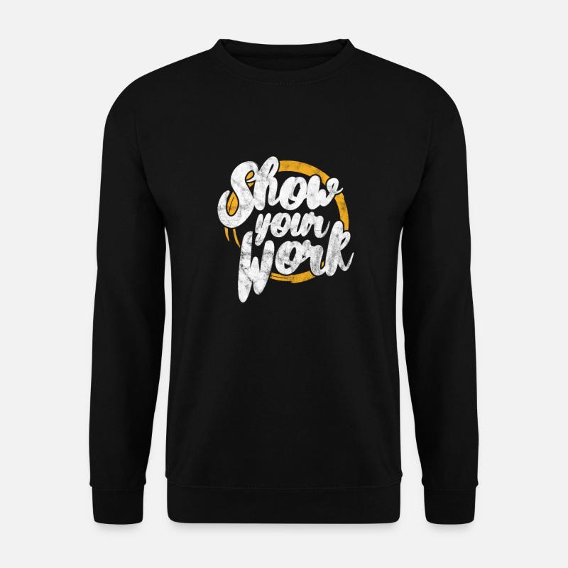 Mathematik - Unisex Pullover - Schwarz