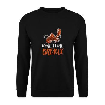 Crawfish Crawfish Seafood Crab Gift - Unisex Sweatshirt - black - Front - Alina (178cm) & Michal (187cm)