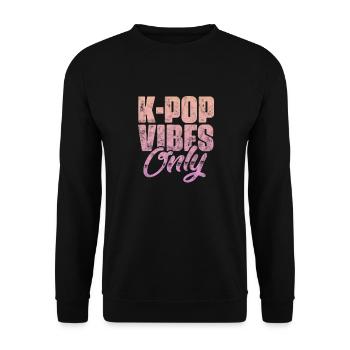 K-Pop Musique Coréenne Pop Corée Kpop Cadeau - Sweat-shirt Unisexe - noir - Devant - Alina (178cm) & Michal (187cm)