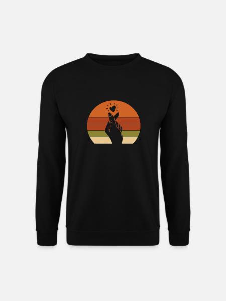 K-Pop - Sweat-shirt Unisexe - noir