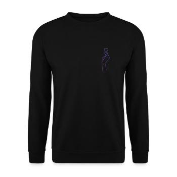 K-Pop Musique Coréenne Pop Corée Kpop Cadeau - Sweat-shirt Unisexe - noir - Devant - Alina (178cm) & Michal (187cm)