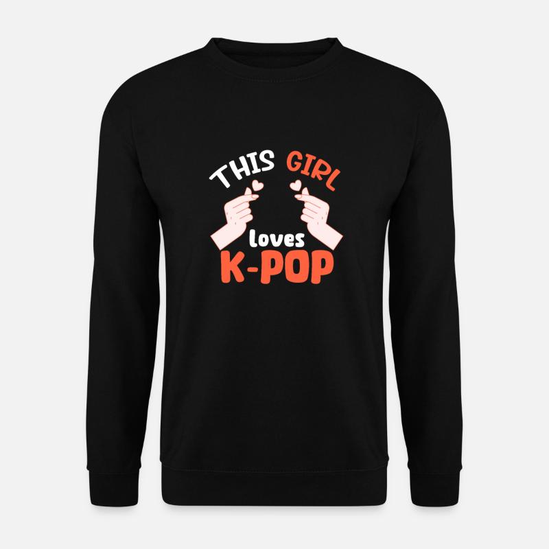 K-Pop - Unisex Pullover - Schwarz