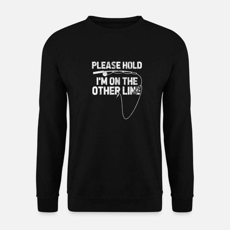 Angler - Unisex Sweatshirt - black